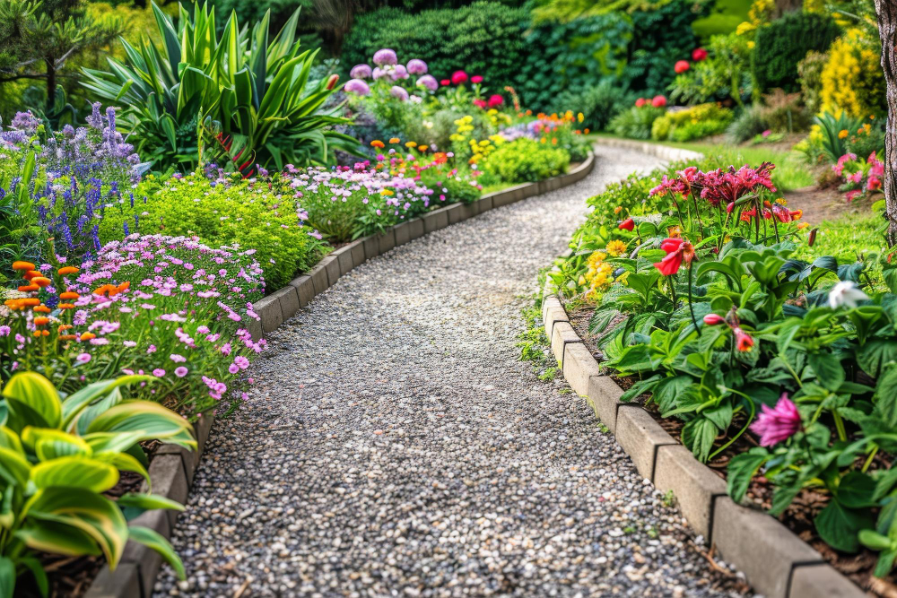 Flourishing Garden After Professional Landscaping