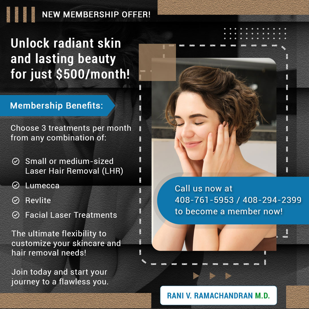 New Membership Offer! Unlock radiant skin and lasting beauty for just $500/month!